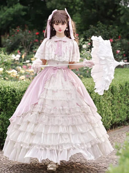 Universal Lolita Letters And Poems Bellflower Dress Petticoat Skirt Th ...