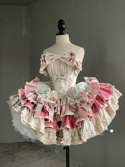 Poshepose Ribbon Dance Series Lolita Dress