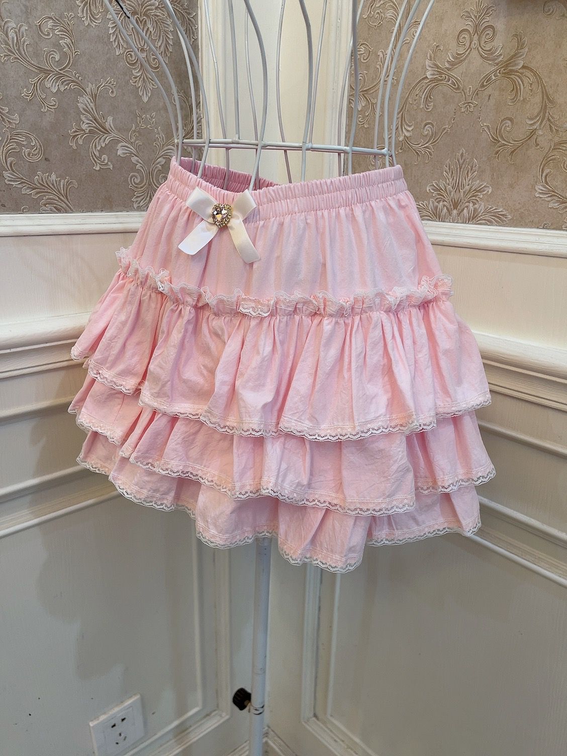 Sweetheart Princess Royal Pink Elastic Short Skirt Shorts Bloomers