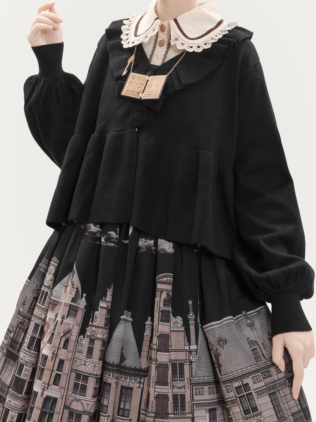 Mist Lolita Sweet V Neck Cardigan Jacket