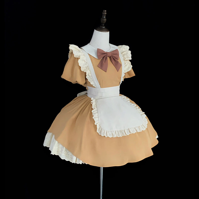 Universal Lolita Kiss Kiss Maid Cosplay Dress