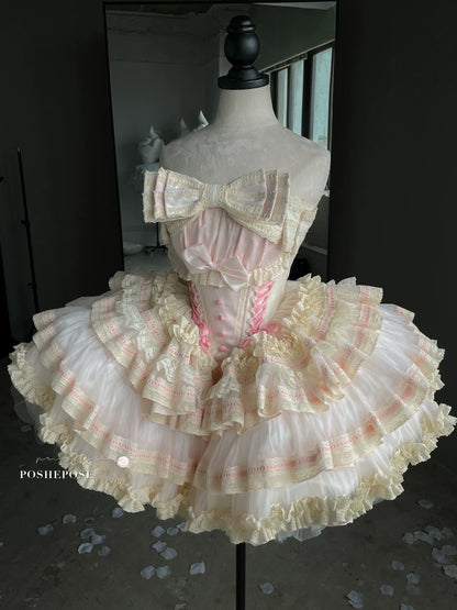 Poshepose Ribbon Dance Series Lolita Dress