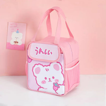 Japanese Portable Bento Lunch Box Thermal Insulation Bag