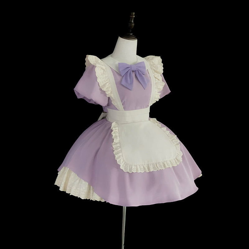 Universal Lolita Kiss Kiss Maid Cosplay Dress