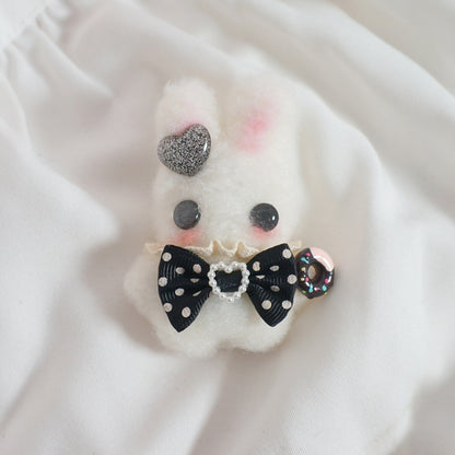 Candy Fairy Lolita Cute Rabbit Bunny Handmade Brooch Hairpin Hair Clip Hair Accessories Pins