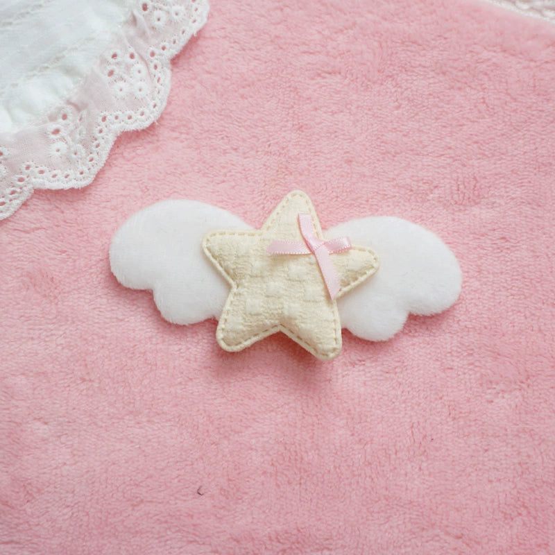 Candy Fairy Angel Star Wings Hair Clips Hair Accessories