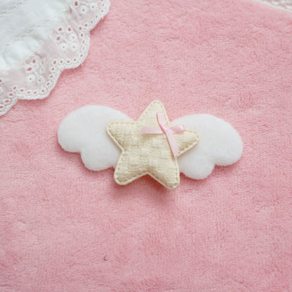 Candy Fairy Angel Star Wings Hair Clips Hair Accessories