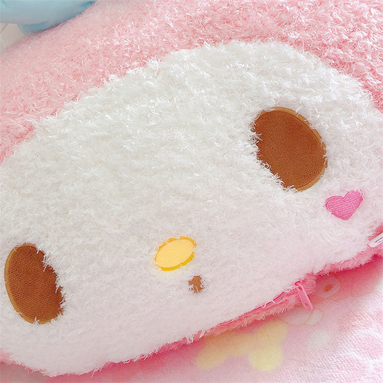 Cute Girl Pink Melody Wink Plush Plushie Cushion Pillow Room Decor