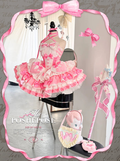 Poshepose Ribbon Dance Series Lolita Dress