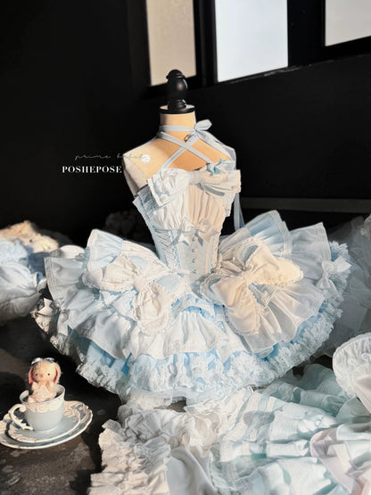 Poshepose Ribbon Dance Series Lolita Dress