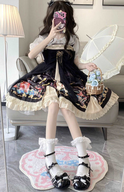 Biscuit Cookie Lolita Milk Party Low Heels Mary Jane Shoes