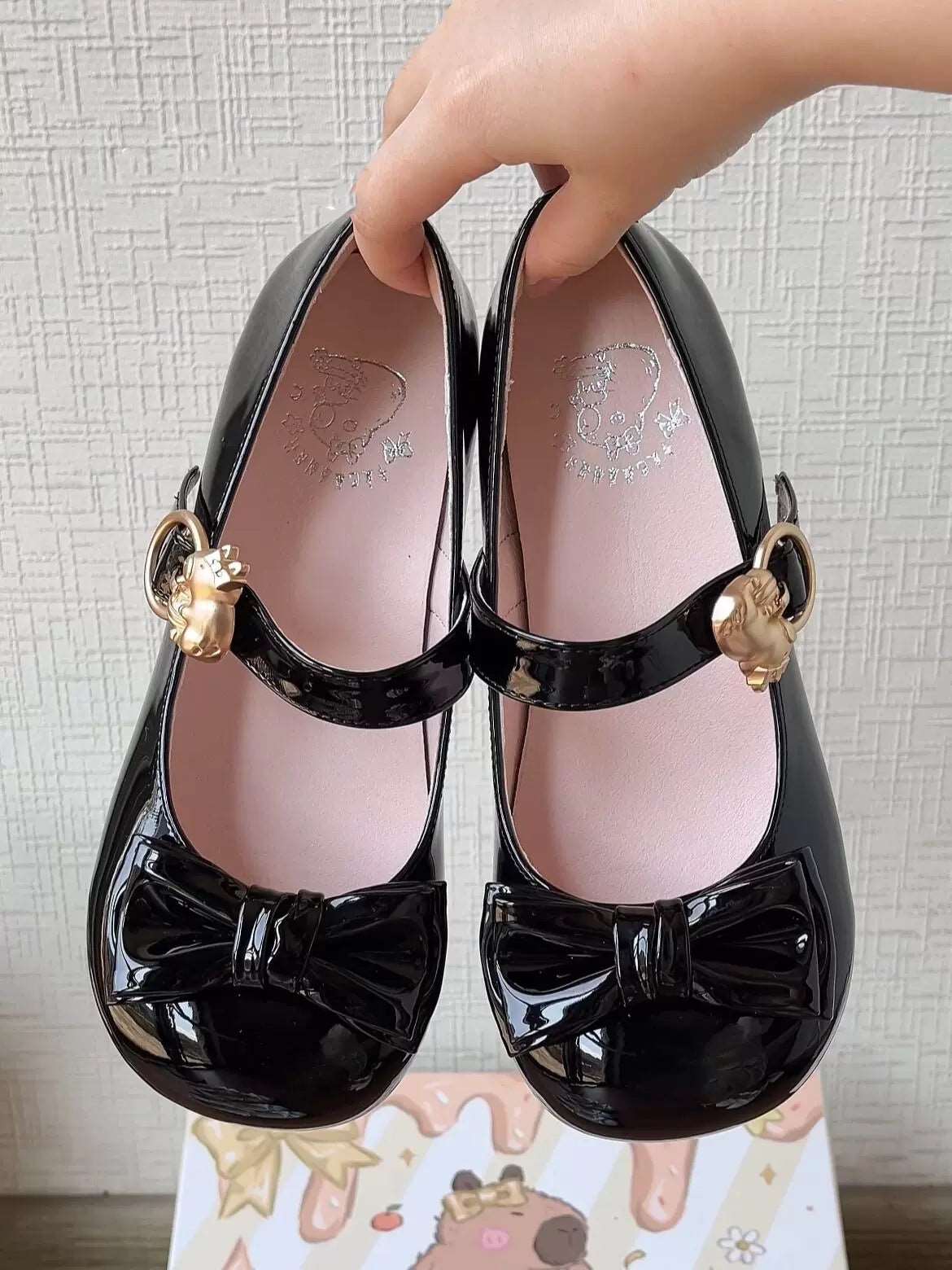 Capybara Lolita Low Heels Mary Jane Shoes