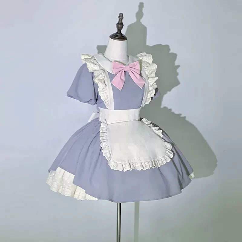 Universal Lolita Kiss Kiss Maid Cosplay Dress