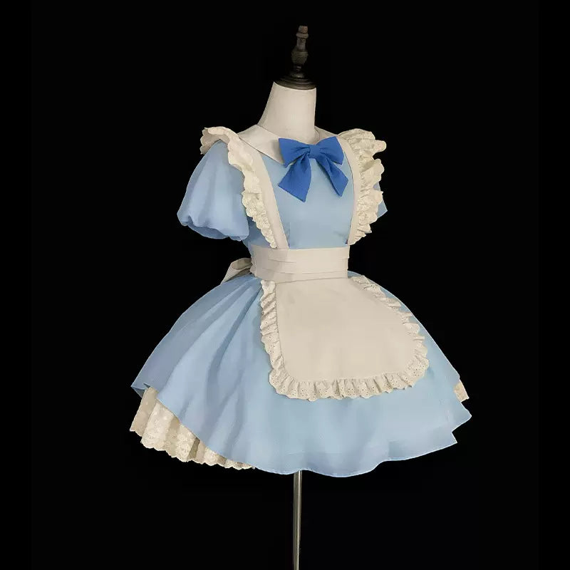 Universal Lolita Kiss Kiss Maid Cosplay Dress