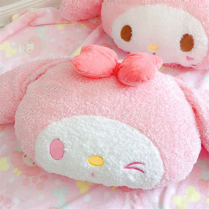 Cute Girl Pink Melody Wink Plush Plushie Cushion Pillow Room Decor