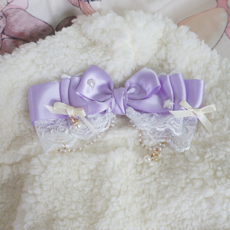 Candy Fairy Lolita Princess Pink Blue Purple Handmade Hairpin Hair Clip Hair Accessories