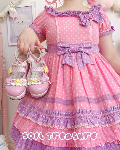 Candy Girl Star EGL High Heels Mary Jane Shoes