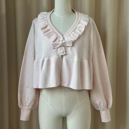 Mist Lolita Sweet V Neck Cardigan Jacket