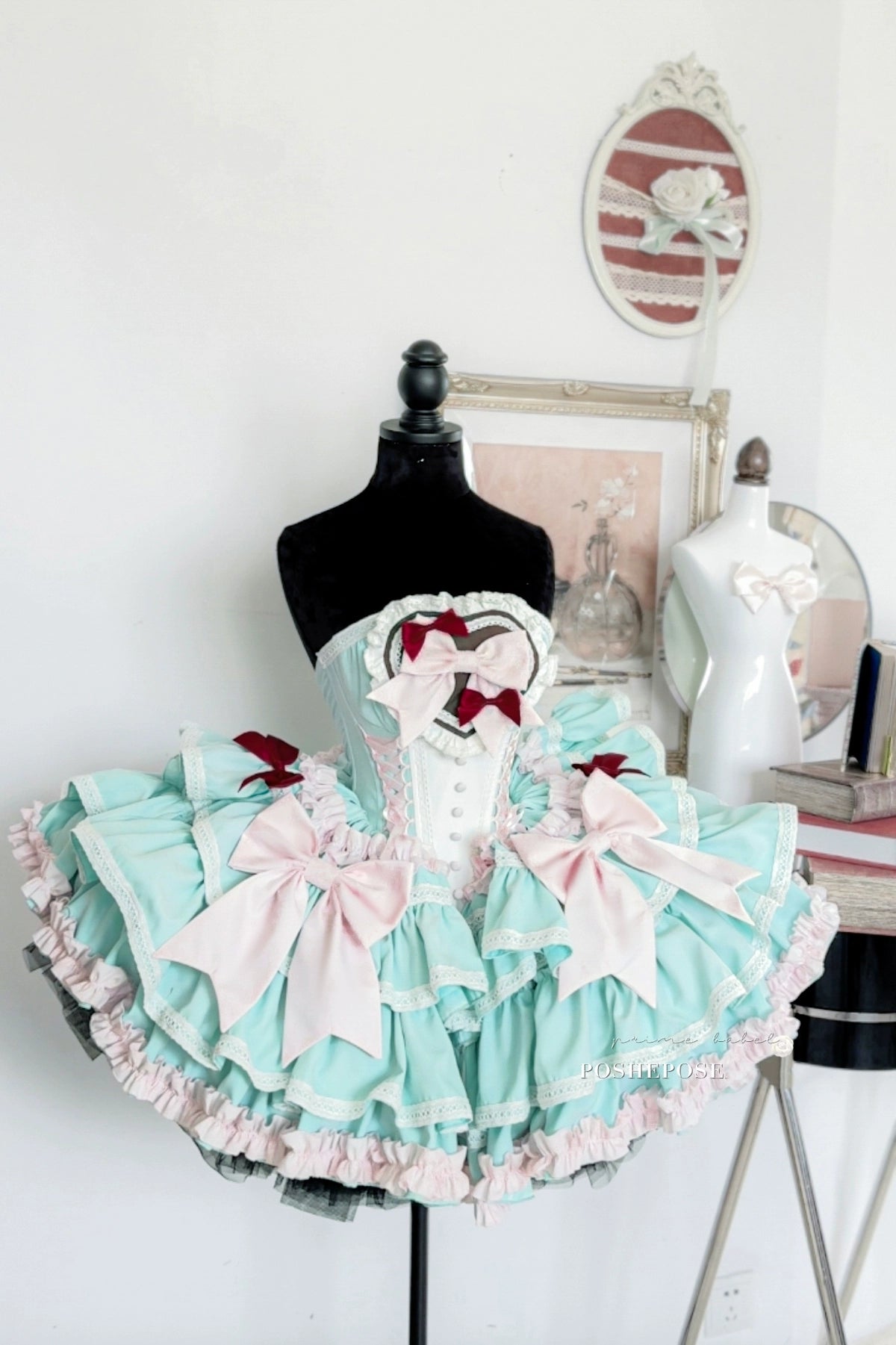 Poshepose Ribbon Dance Series Lolita Dress