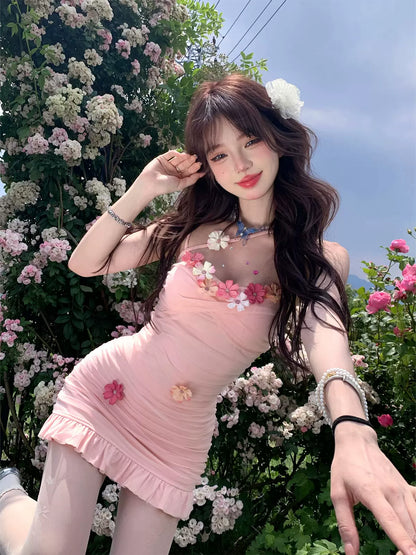 Young Eyes Flowers Dream Pink Floral Dress