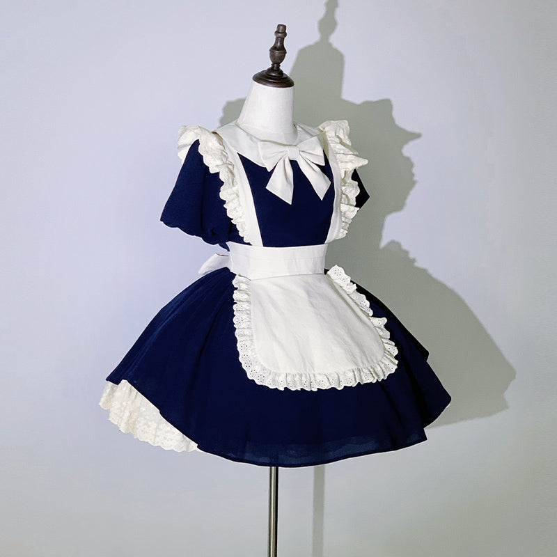 Universal Lolita Kiss Kiss Maid Cosplay Dress