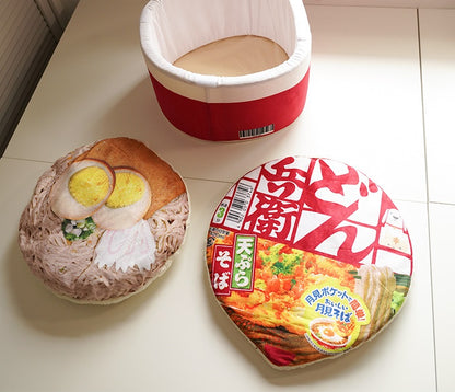 Red & Orange Japanese Beef Ramen Instant Noodles Cup Cats Dogs Pets Beds House