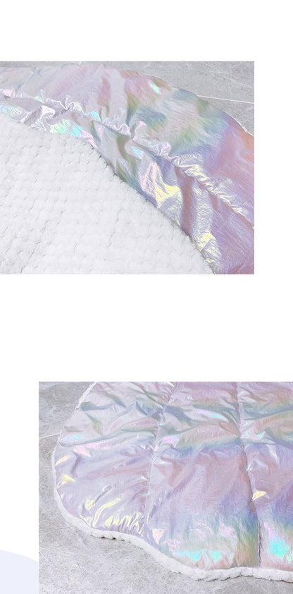 Sparkling Ocean Pastel Mermaid Cats Dogs Pets Beds