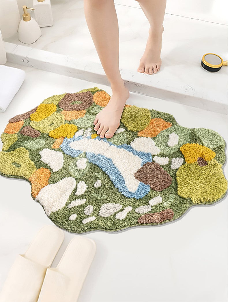 Forest Home Dream Garden Nature Plant Soft Mat Moss Rugs Carpets Decor