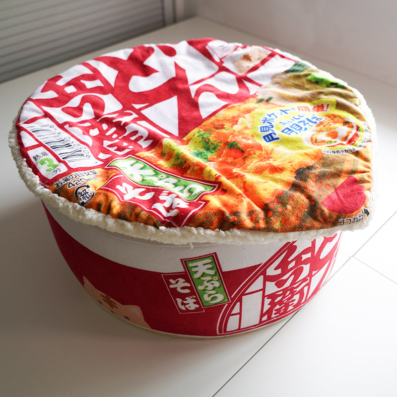 Red & Orange Japanese Beef Ramen Instant Noodles Cup Cats Dogs Pets Beds House