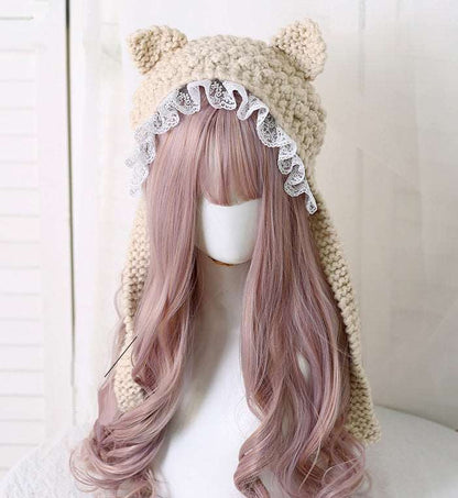 Autumn & Winter Soft Wool Cat Ears Hat