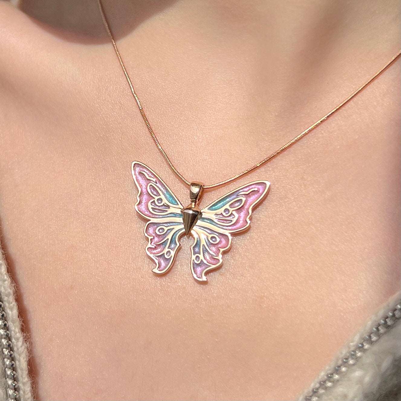 Fairytopia Butterfly Dream Wonderland Fairy Chains Necklace Pendant