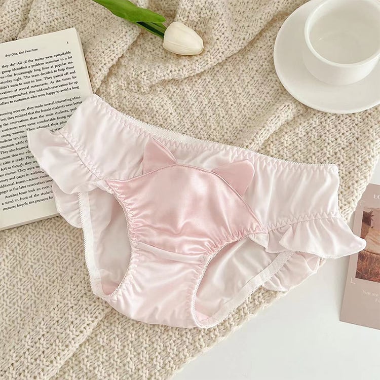 Coquette Princess Palace Dream Lace Bow Sweet Panties Underwear Lingerie Set