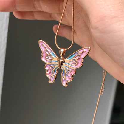 Fairy Butterfly Dream Wonderland Chains Necklace Pendant