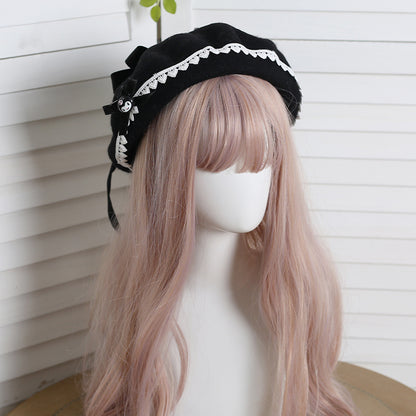 Winter Cute Mascot Beret Hat