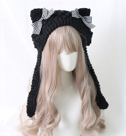 Autumn & Winter Soft Wool Cat Ears Hat