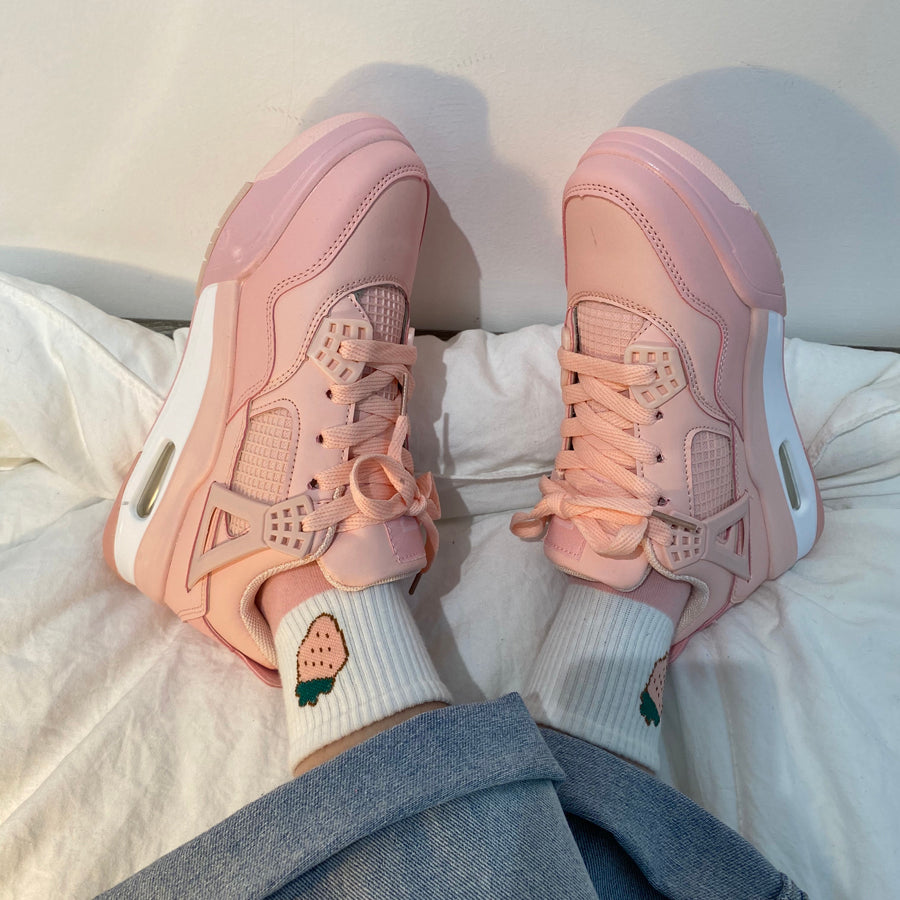 Wild Girl Pink Sporty Sneaker Shoes