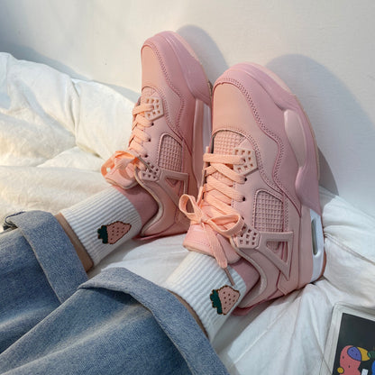 Wild Girl Pink Sporty Sneaker Shoes