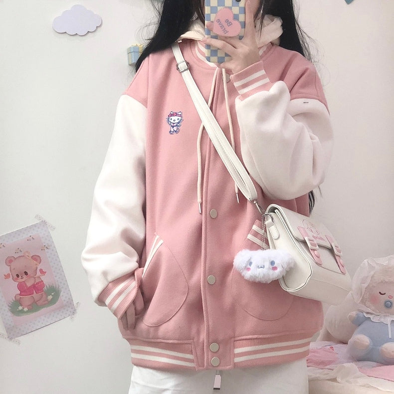 Pink White Sanrio My Melody Shoulder Messenger Bag