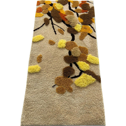 Four Seasons Spring Summer Fall Winter Japanese Style Flower Nature Soft Mat Moss Rugs Carpets Decor
