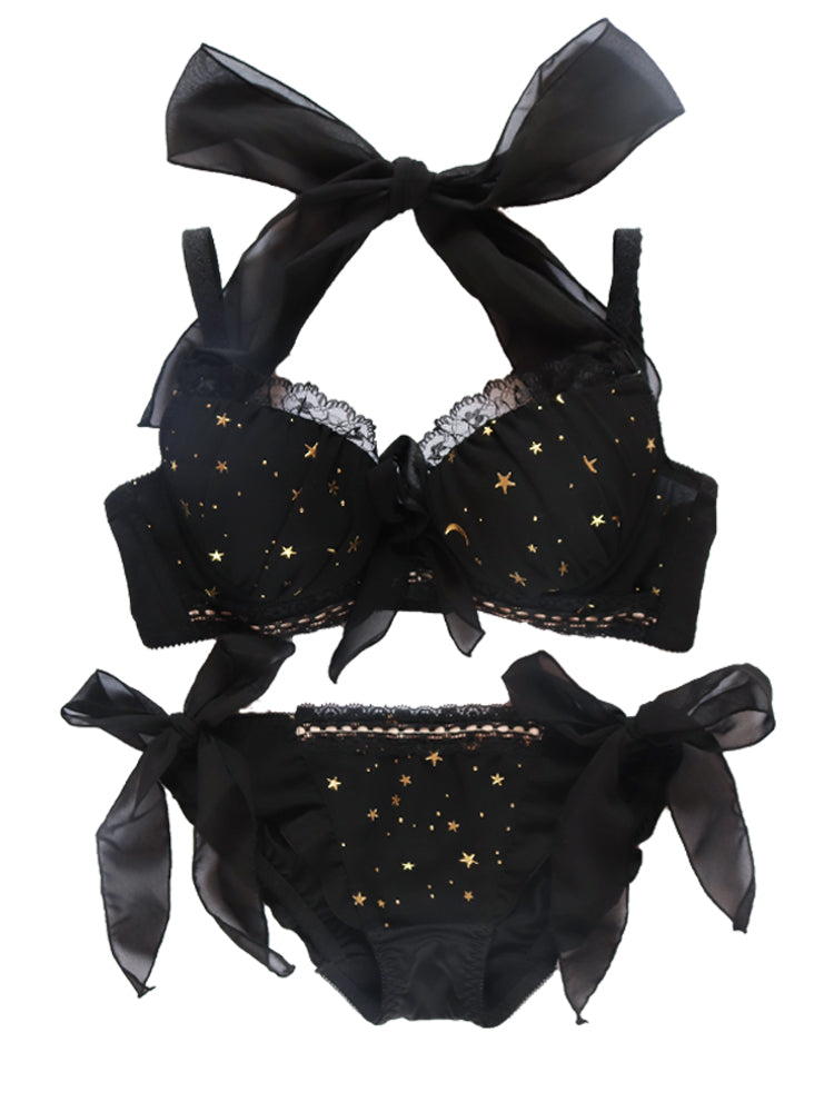 Starry Sky Black & White Underwear